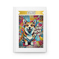 Pembroke Corgi Notebook | Living Work of Art Collection | Pop Art