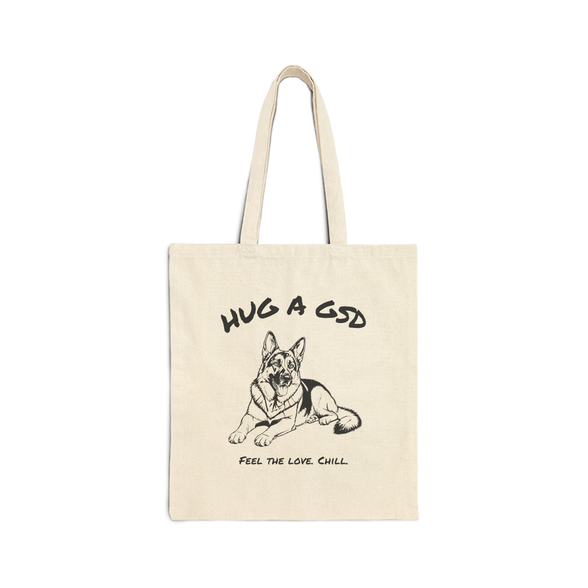 German Shepherd Tote Bag | Hug a GSD