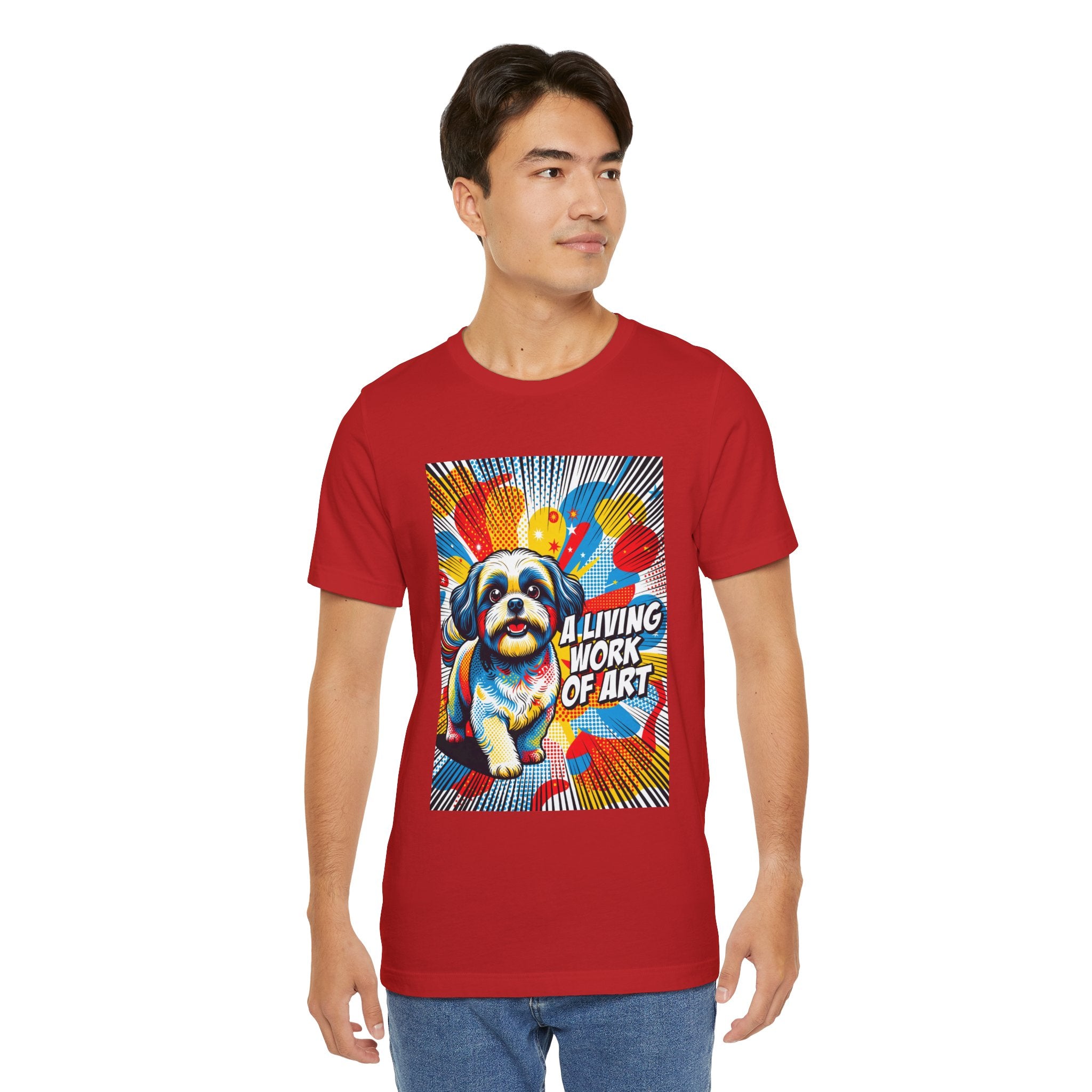 Shih Tzu T Shirt | Living Work of Art Collection | Pop Art