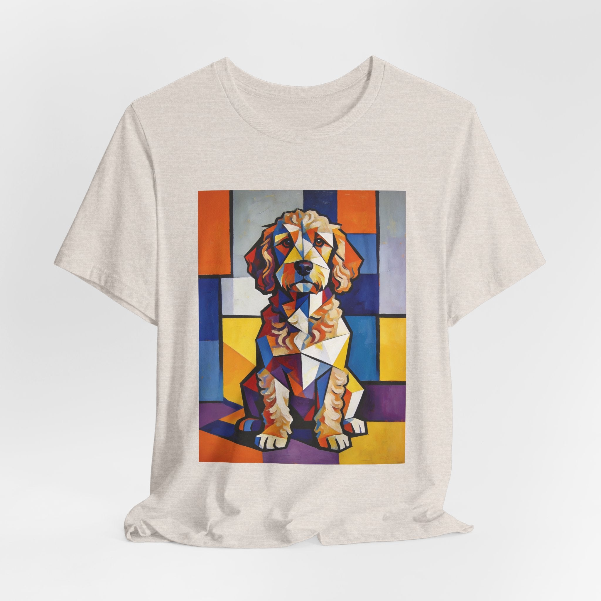 Cockapoo T Shirt | Living Work of Art Collection | Cubist Style