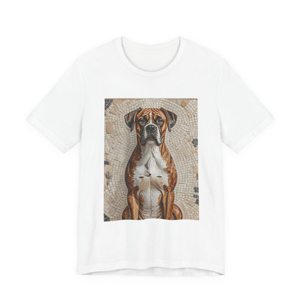 Boxer T Shirt | Living Work of Art Collection | Mosaic Style