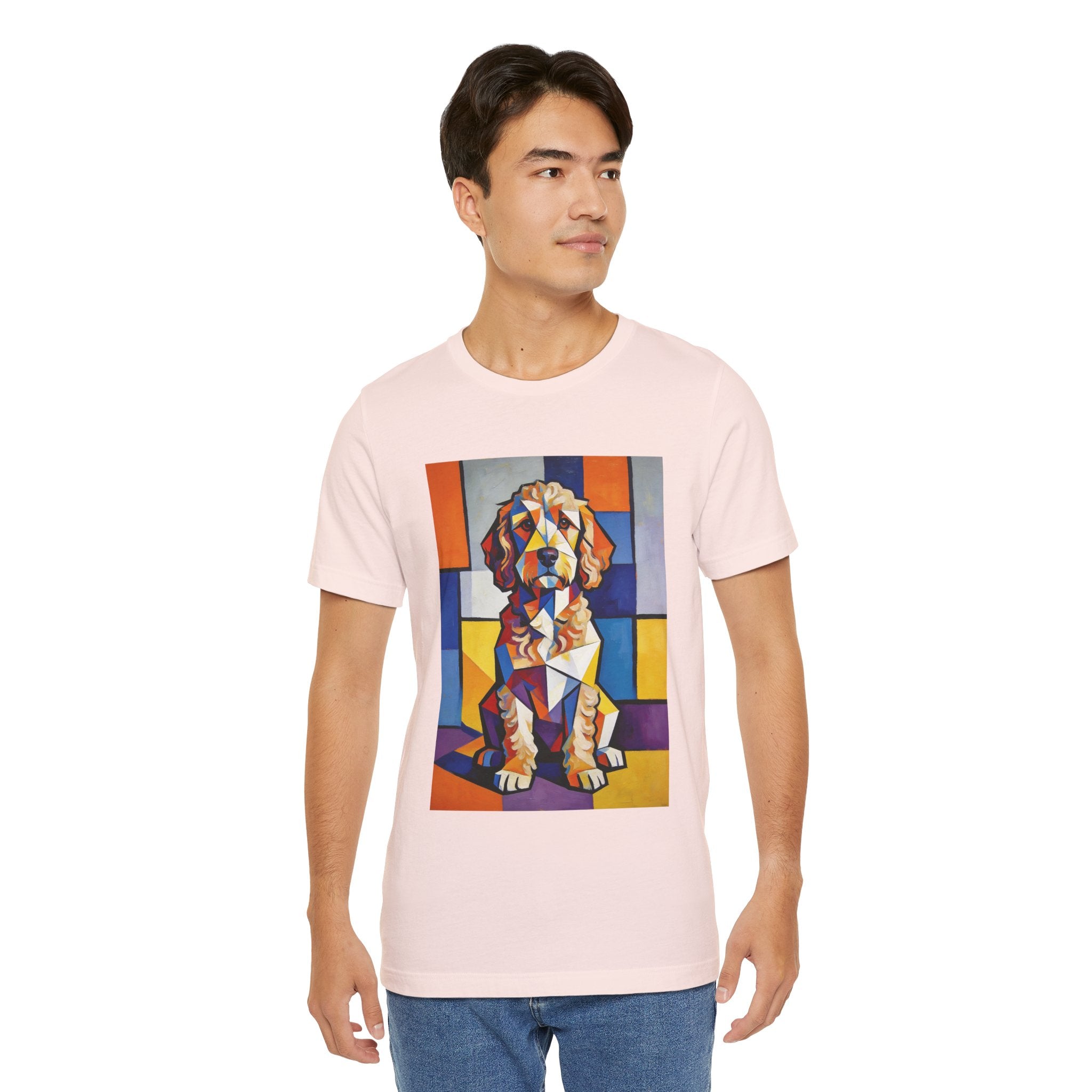 Cockapoo T Shirt | Living Work of Art Collection | Cubist Style