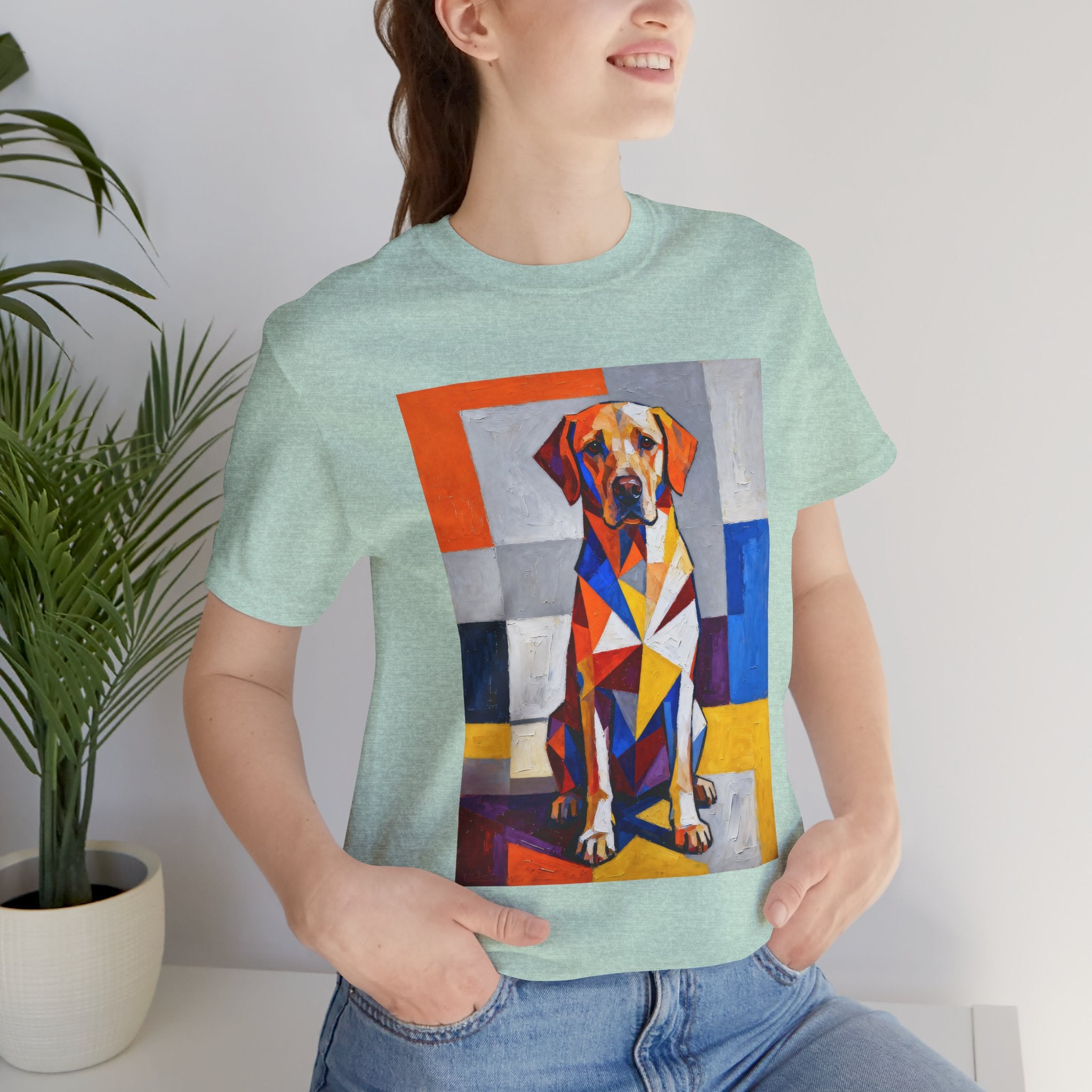Labrador Retriever T Shirt | Living Work of Art Collection | Cubist Style