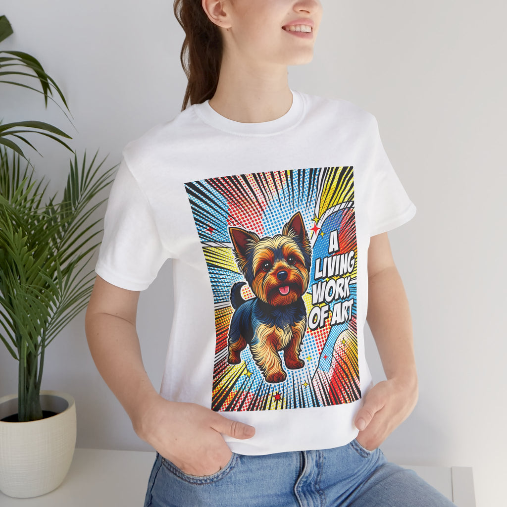 Yorkshire Terrier T Shirt | Living Work of Art Collection | Pop Art