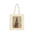 Doberman Pinscher Tote Bag | Living Work of Art Collection | Mosaic Style