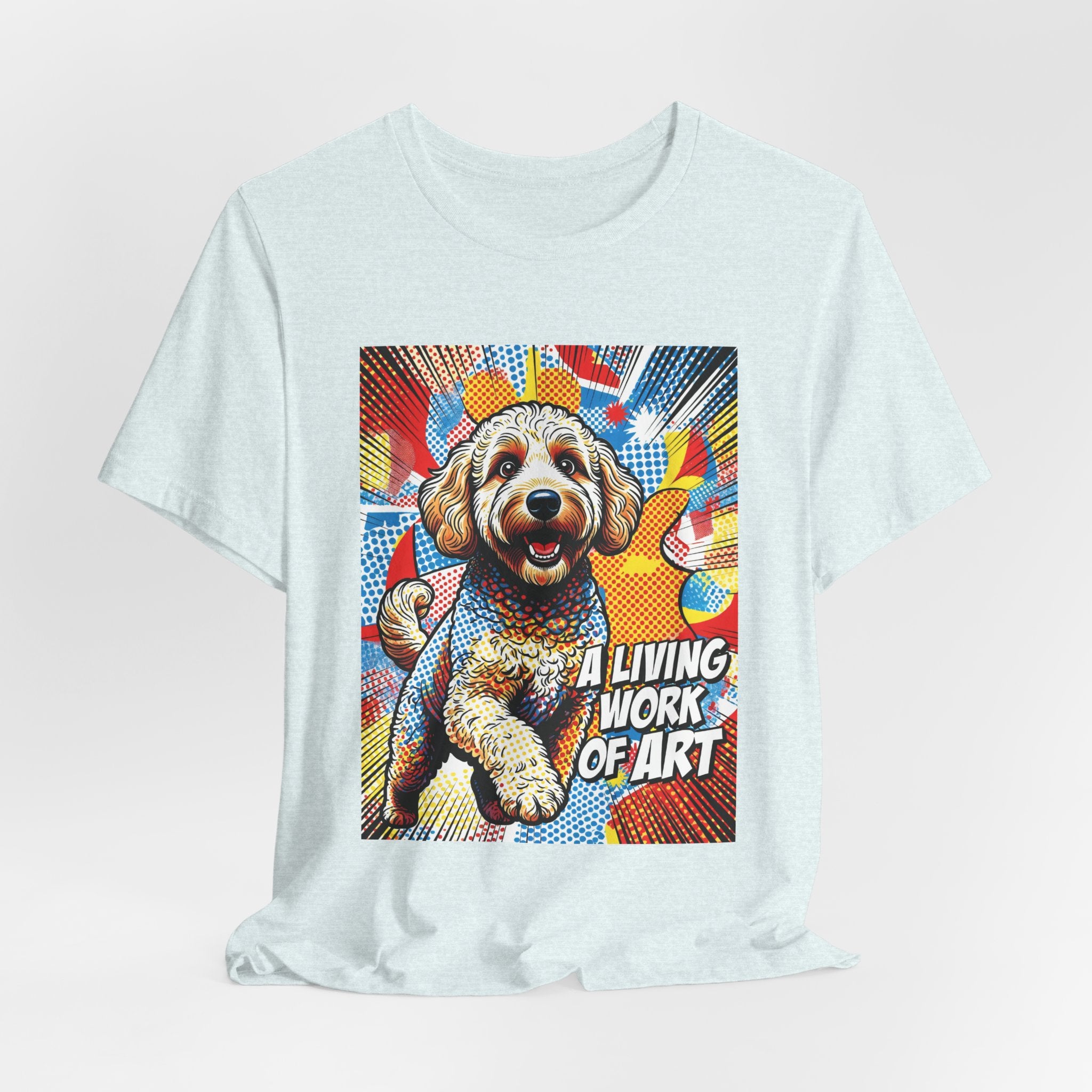 Goldendoodle T Shirt | Living Work of Art Collection | Pop Art