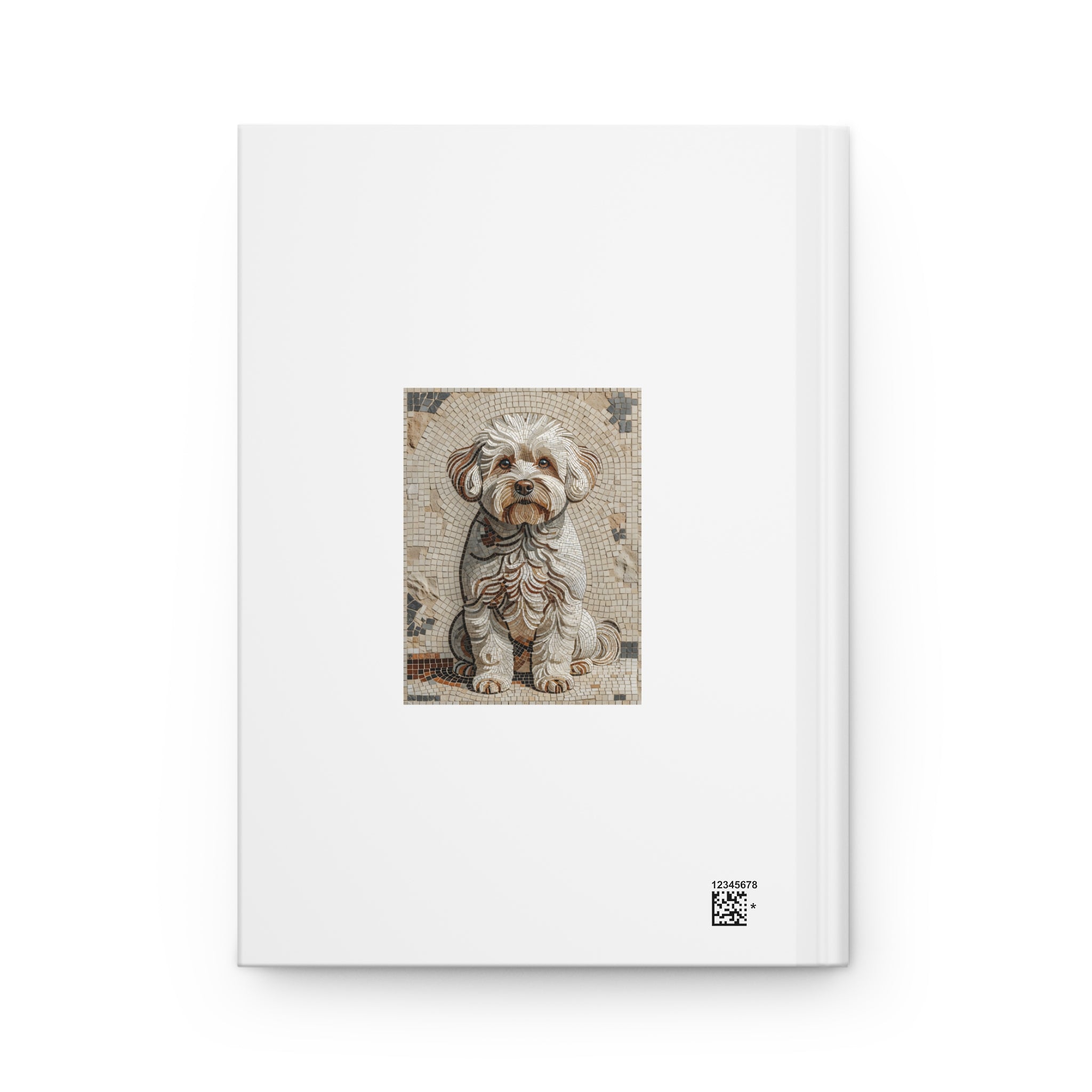 Bichon Frise Notebook | Living Work of Art Collection | Mosaic Style