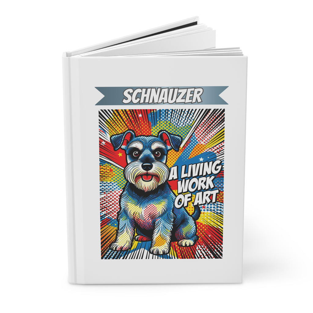 Schnauzer Notebook | Living Work of Art Collection | Pop Art