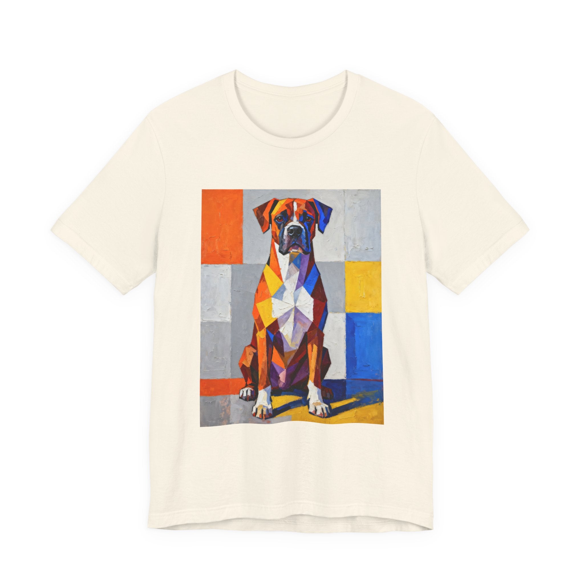 Boxer T Shirt | Living Work of Art Collection | Cubist Style