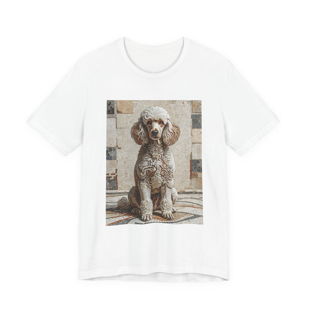 Poodle T Shirt | Living Work of Art Collection | Mosaic Style