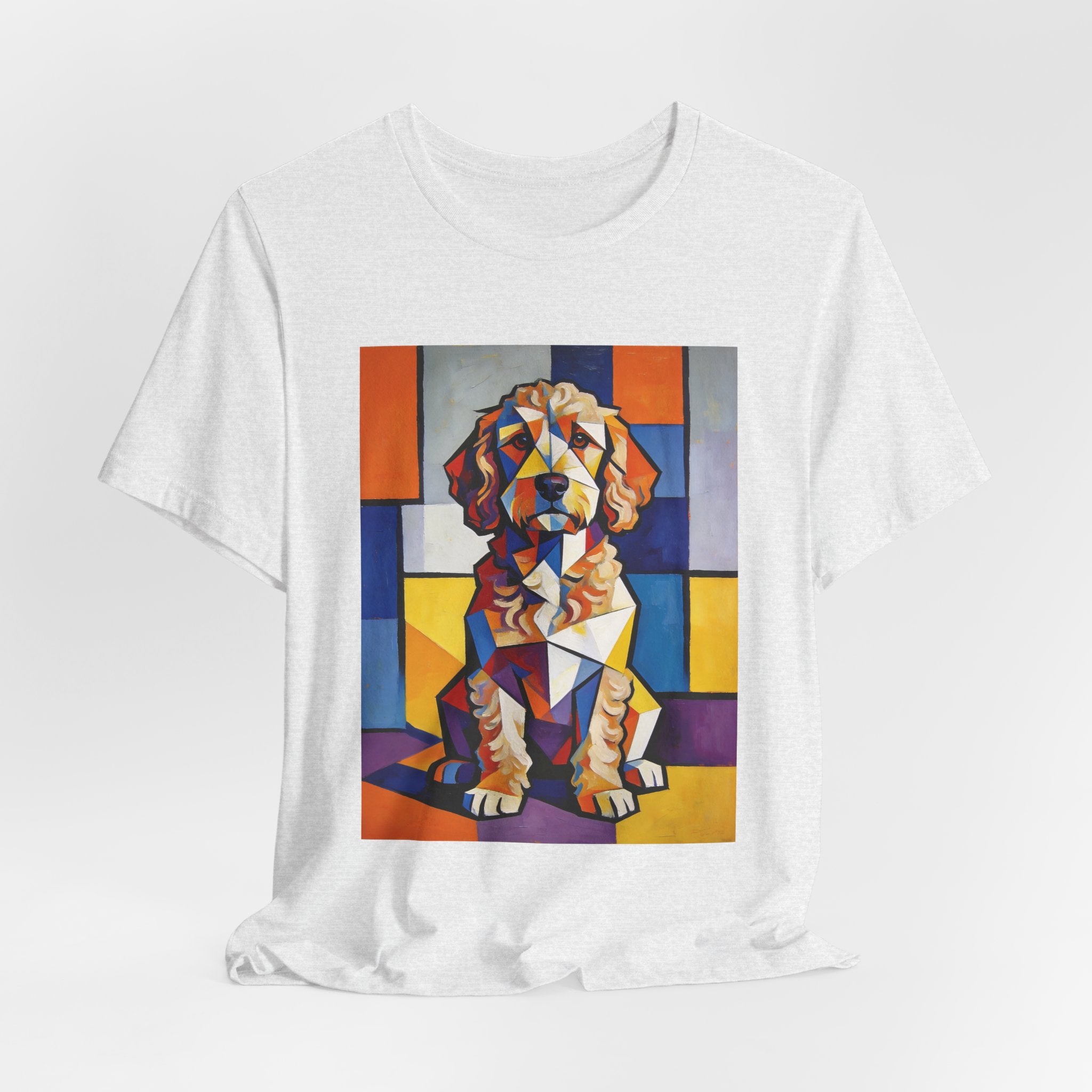 Cockapoo T Shirt | Living Work of Art Collection | Cubist Style