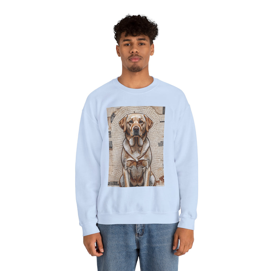 Labrador Retriever Sweatshirt | Living Work of Art Collection | Mosaic Style