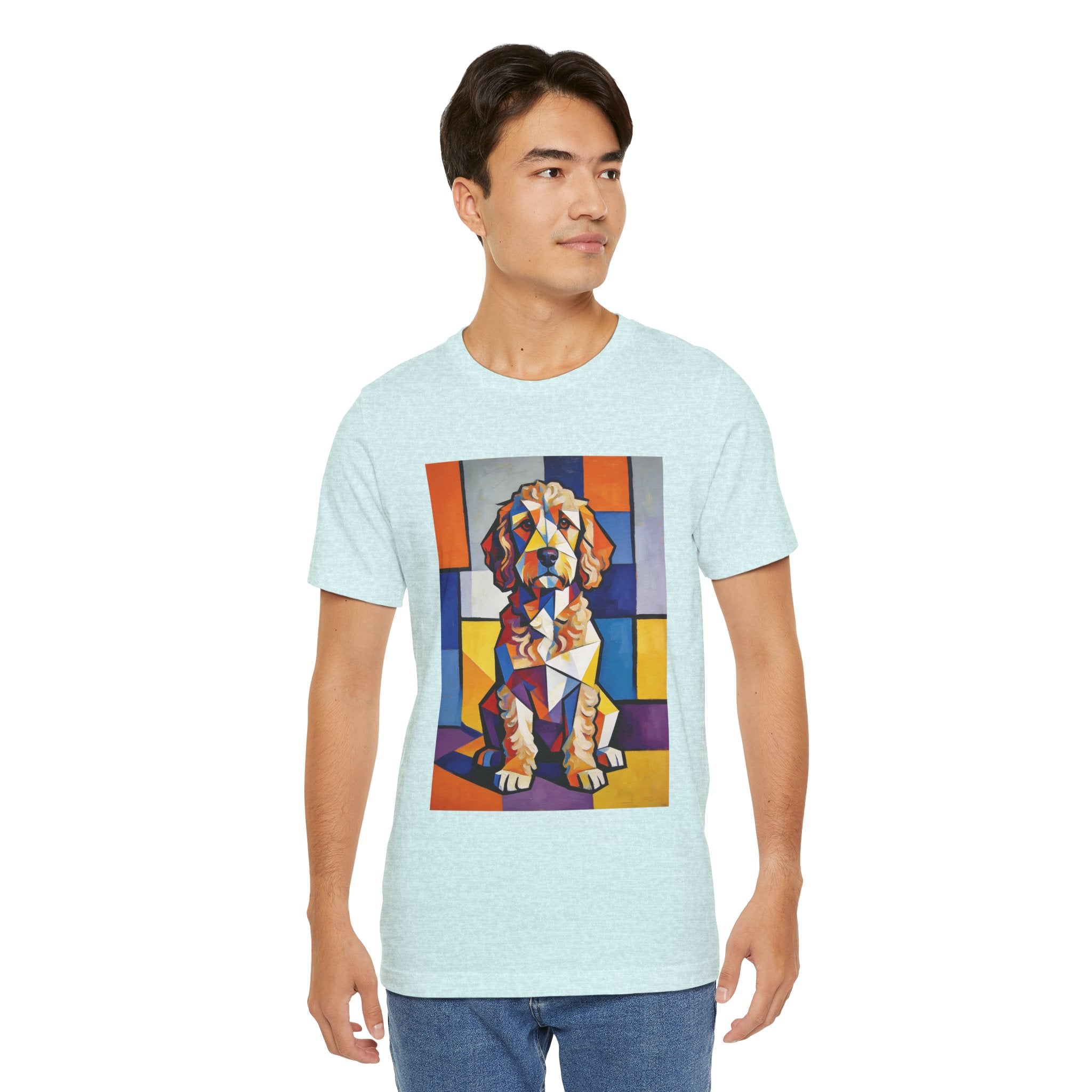 Cockapoo T Shirt | Living Work of Art Collection | Cubist Style