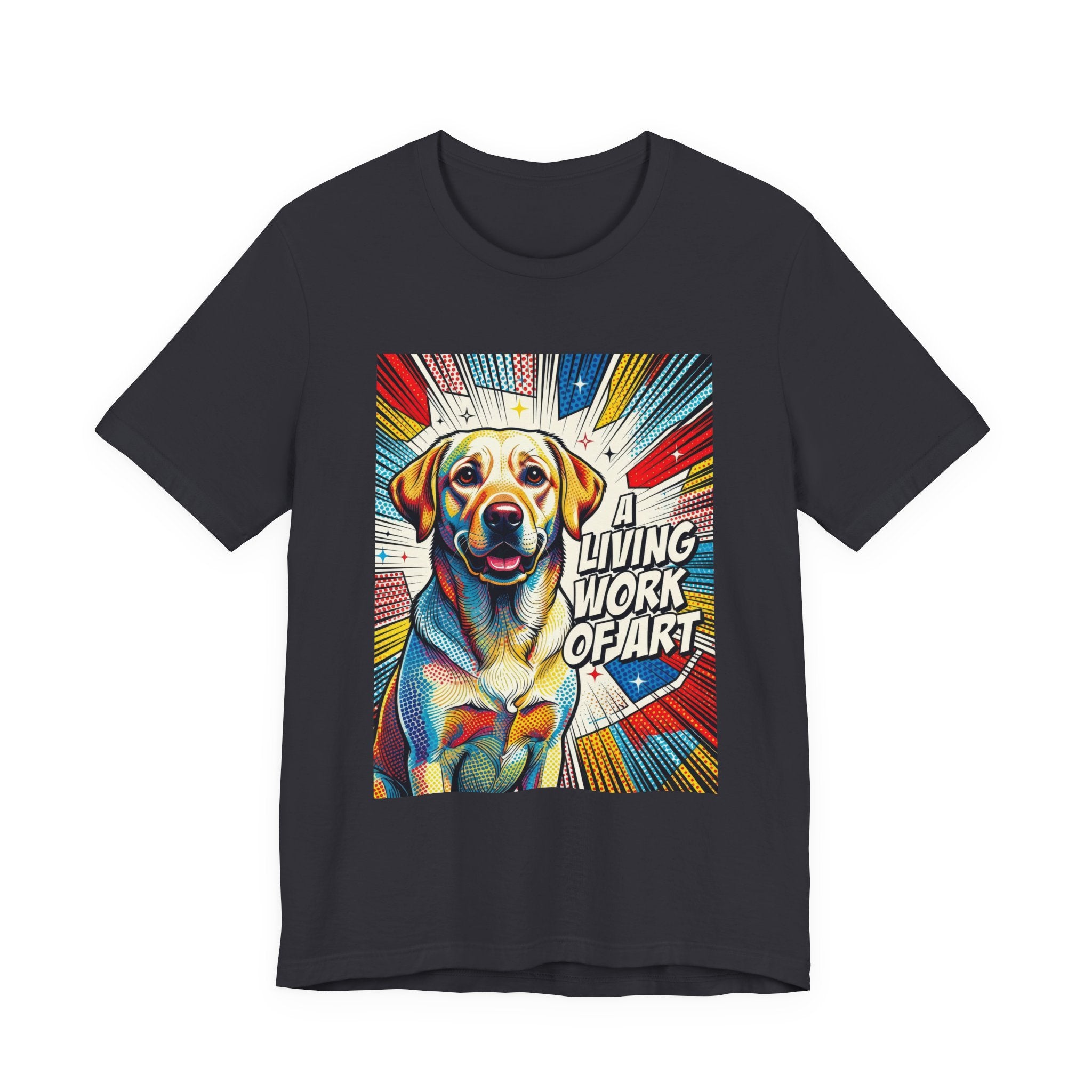 Labrador Retriever T Shirt | A Living Work of Art Collection | Pop Art