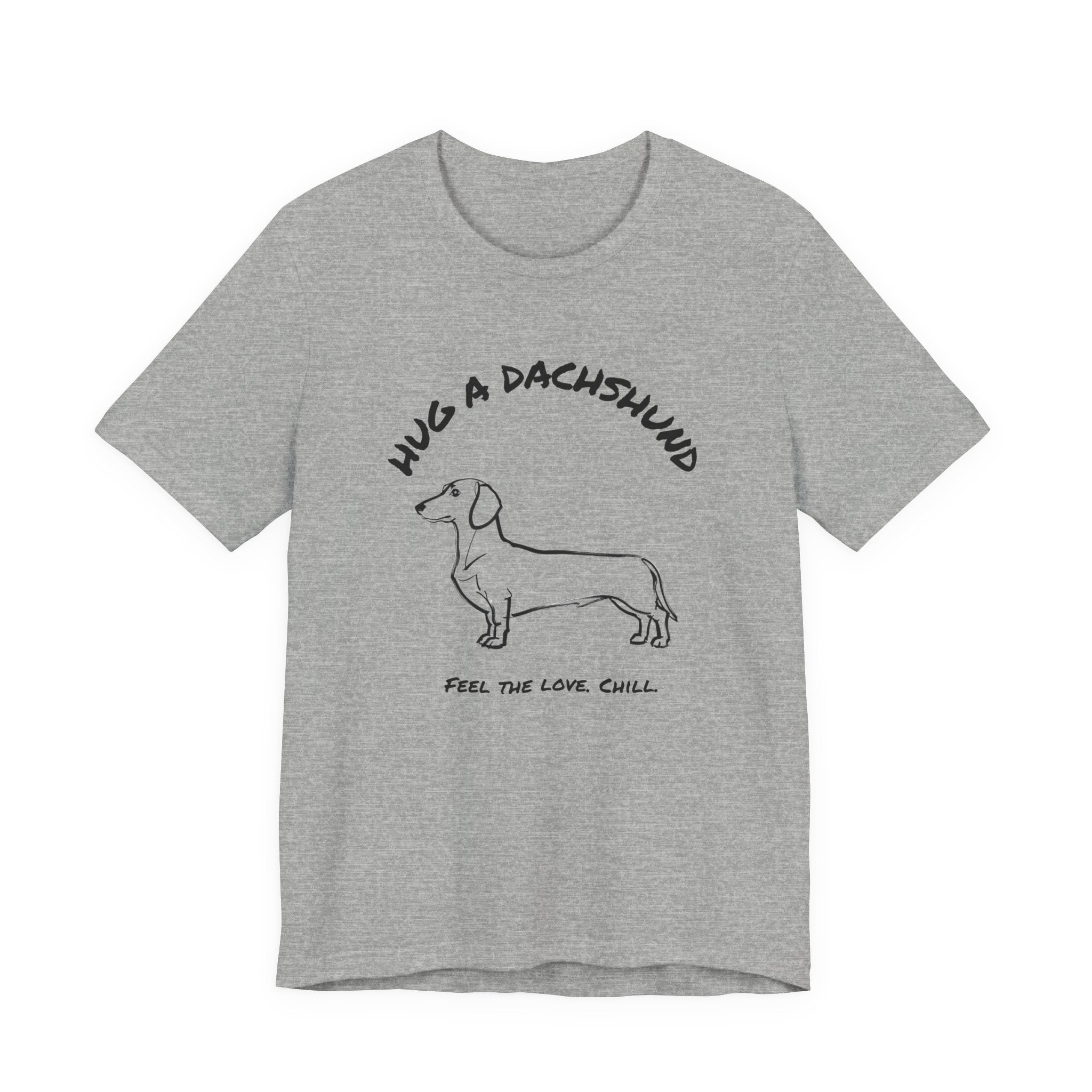 Dachshund T Shirt | Hug a Dachshund