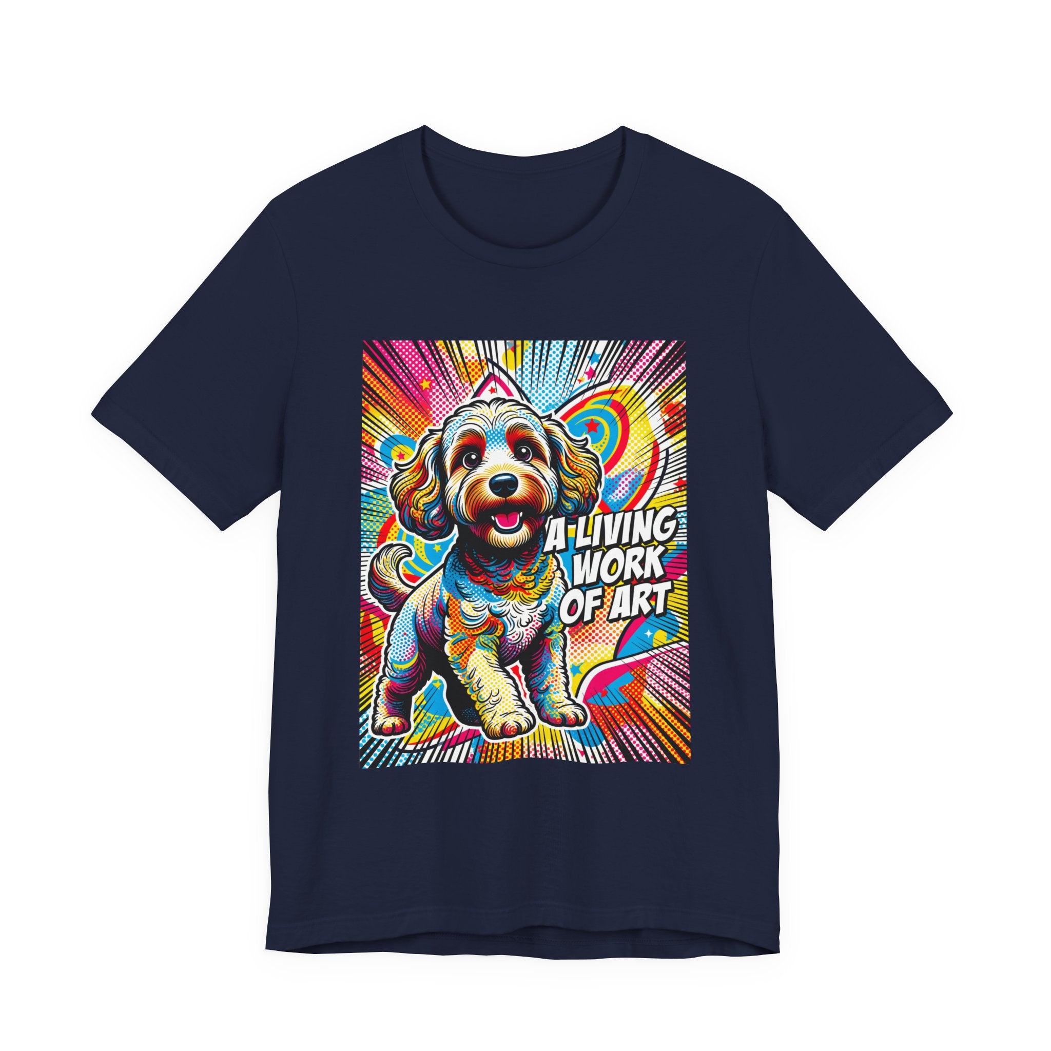 Schnoodle T Shirt | Living Work of Art Collection | Pop Art