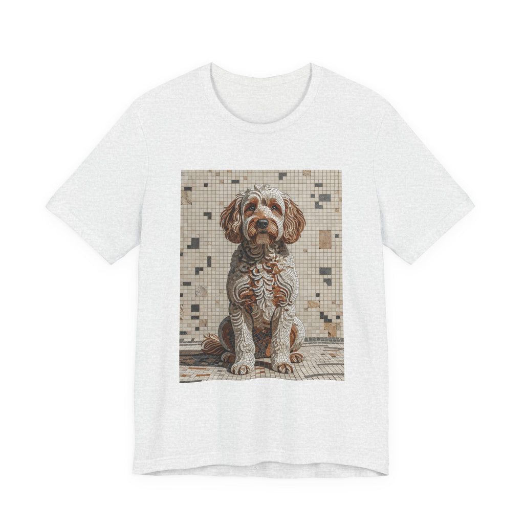 Schnoodle T Shirt | Living Work of Art Collection | Mosaic Style