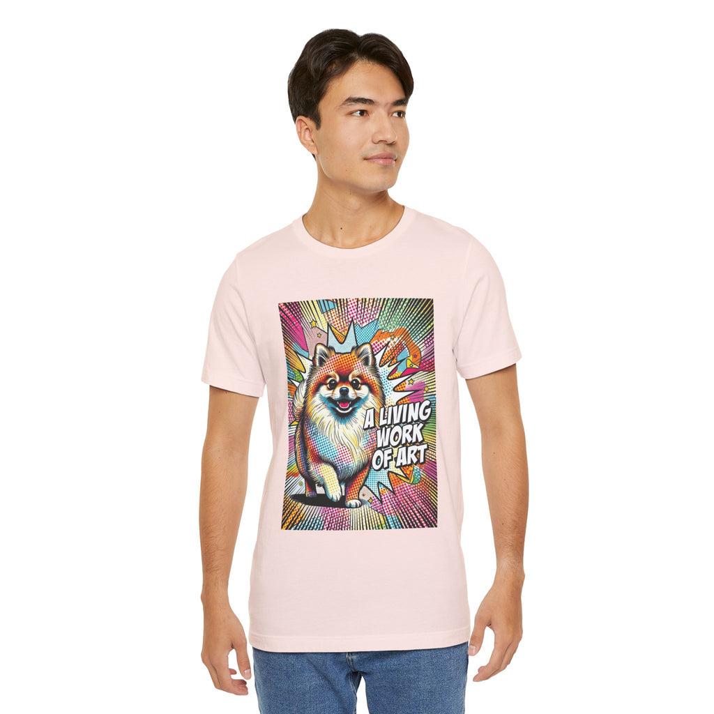 Pomeranien T Shirt | Living Work of Art Collection | Pop Art