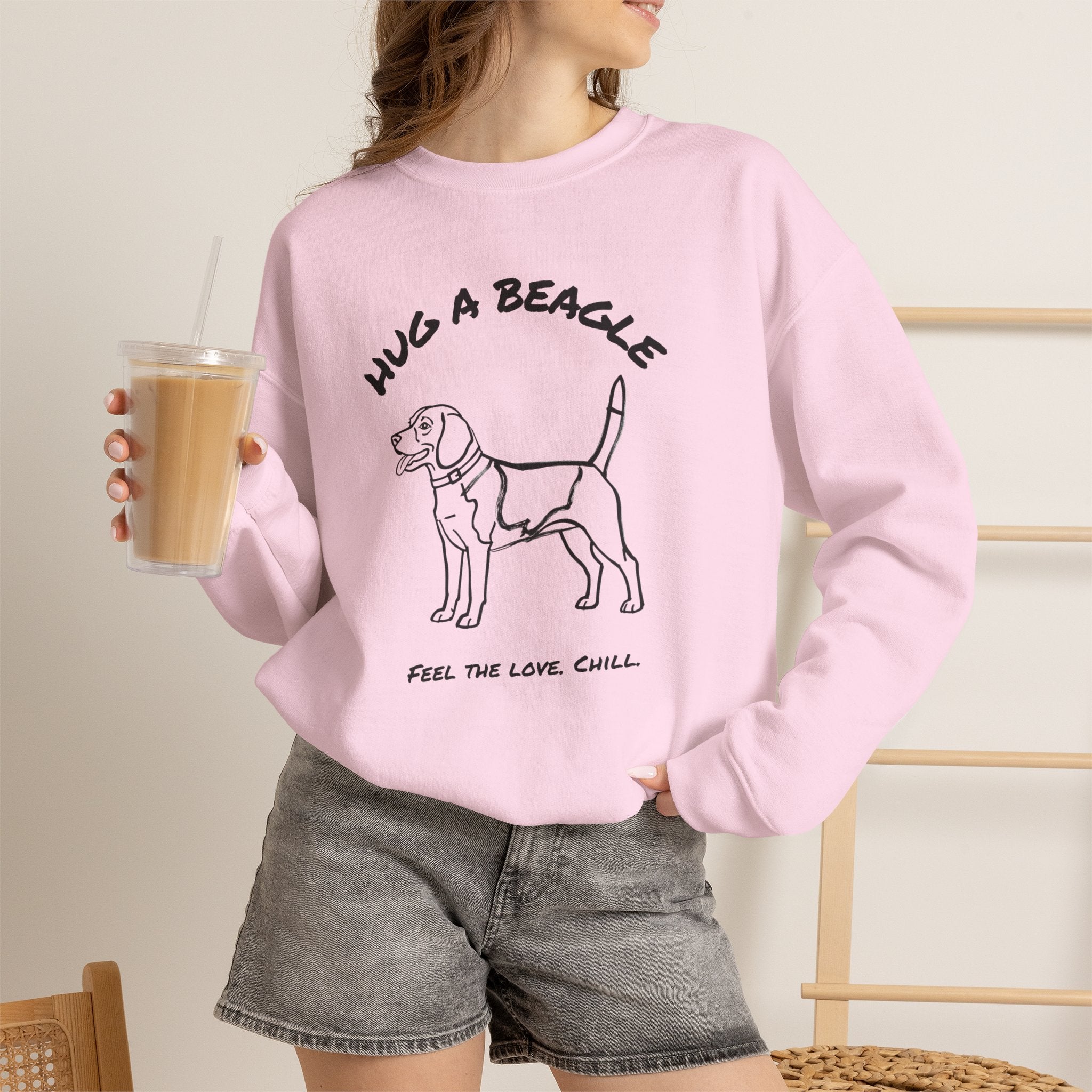 Beagle Sweatshirt | Hug A Beagle