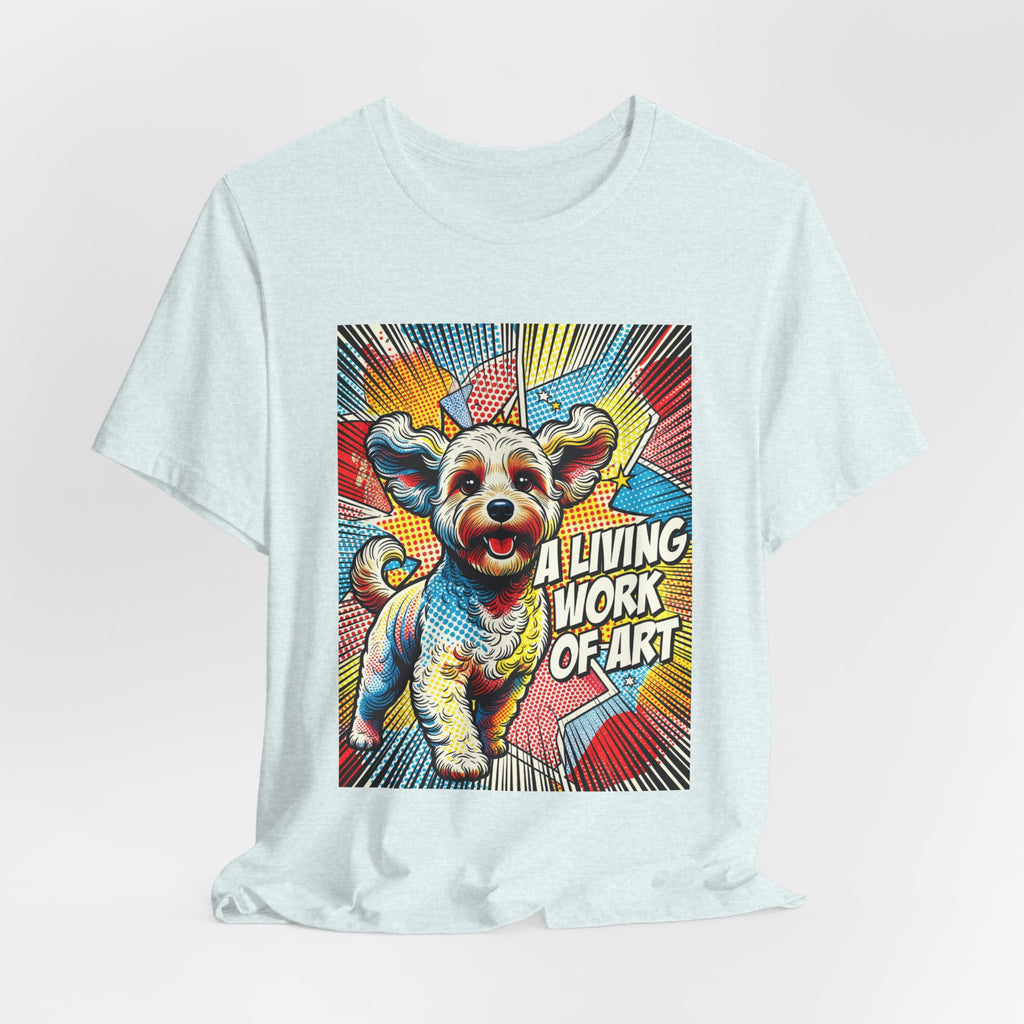 Cockapoo T Shirt | Living Work of Art Collection | Pop Art