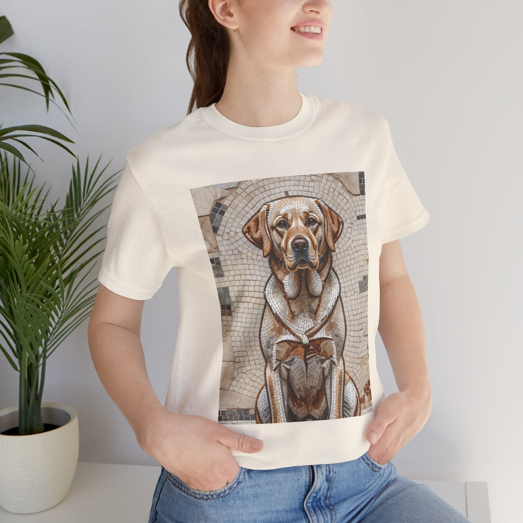 Labrador Retriever T Shirt | Living Work of Art Collection | Mosaic Style