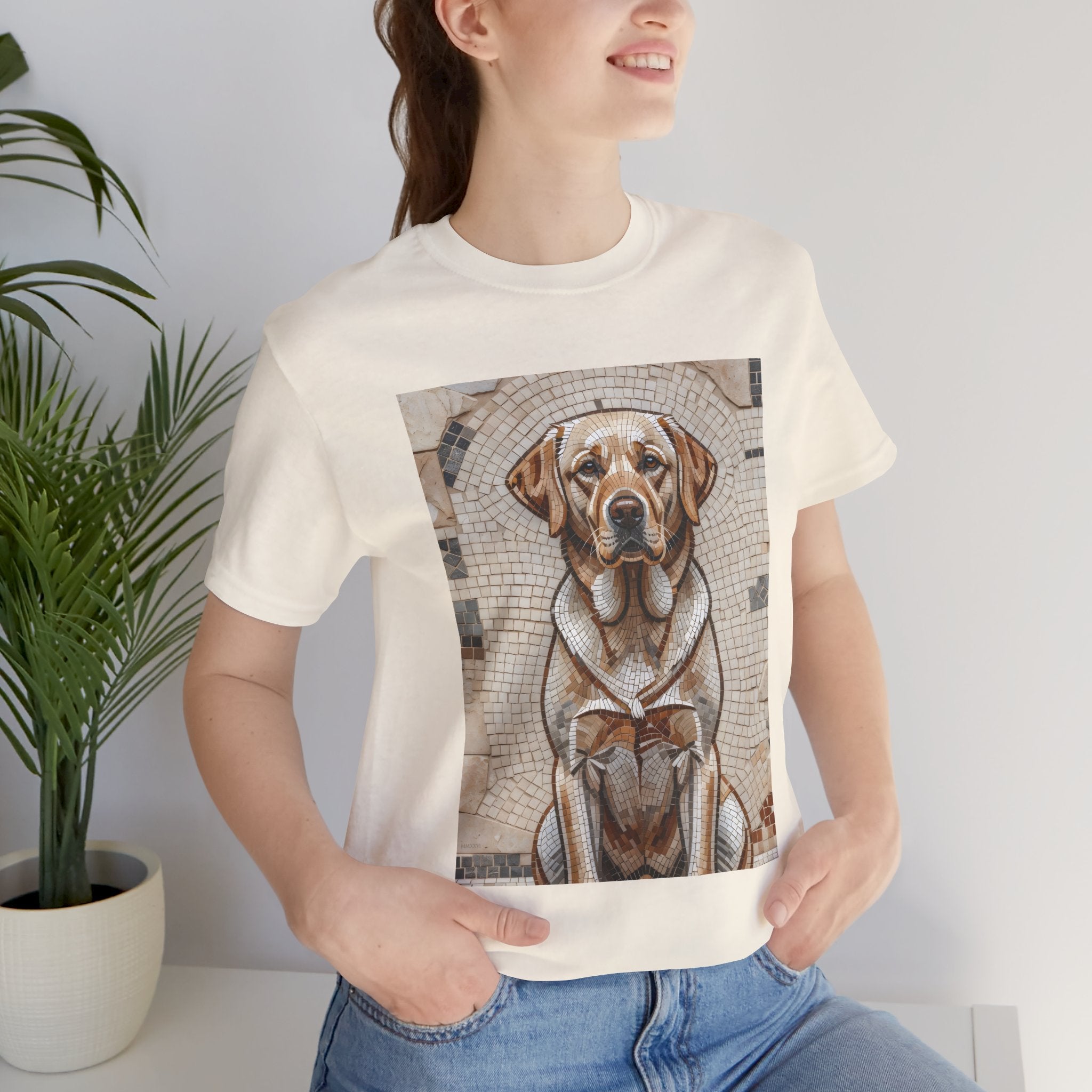 Labrador Retriever T Shirt | Living Work of Art Collection | Mosaic Style
