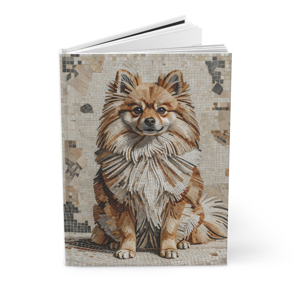 Pomeranian Notebook | Living Work of Art Collection | Mosaic Style