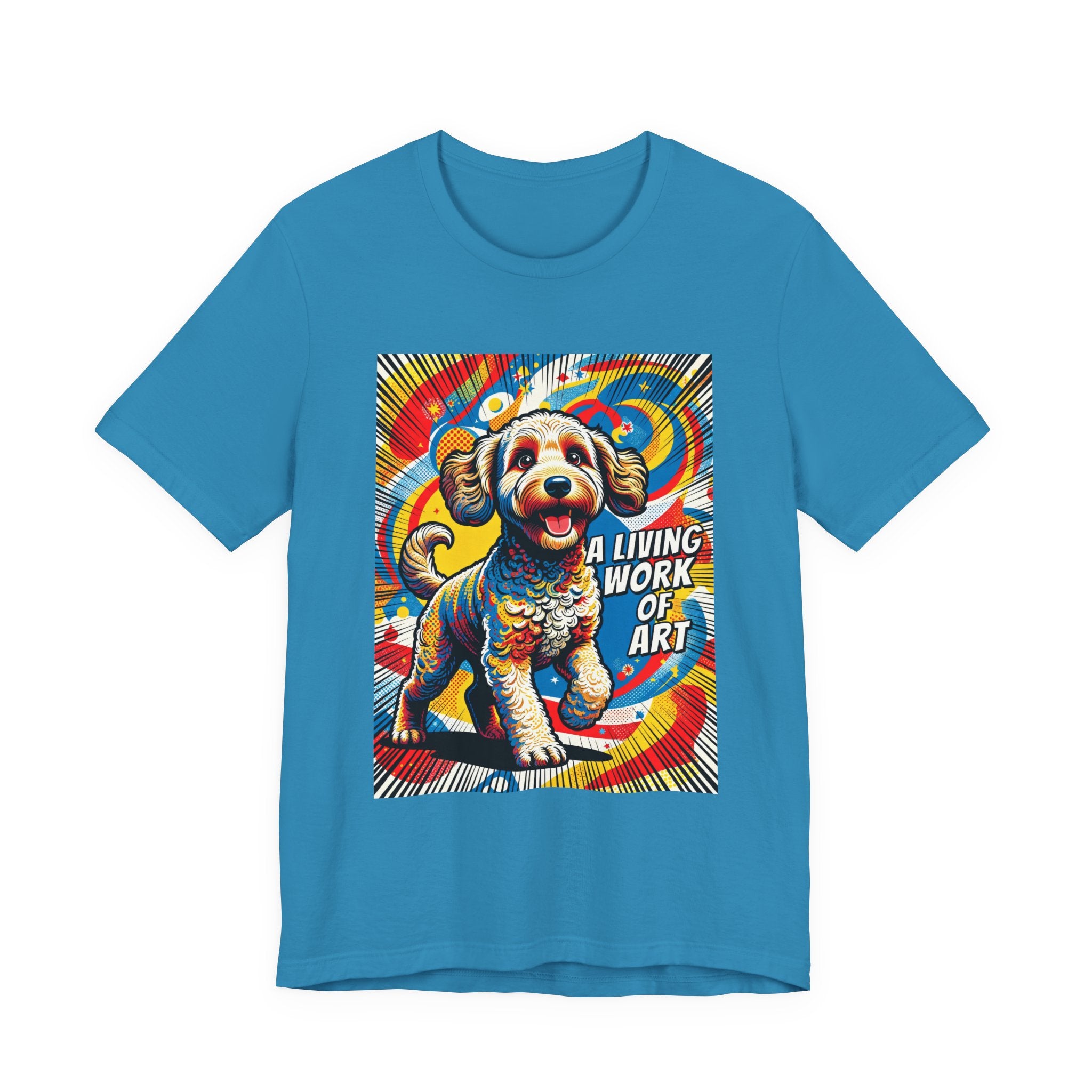 Labradoodle T Shirt | A Living Work of Art Collection | Pop Art