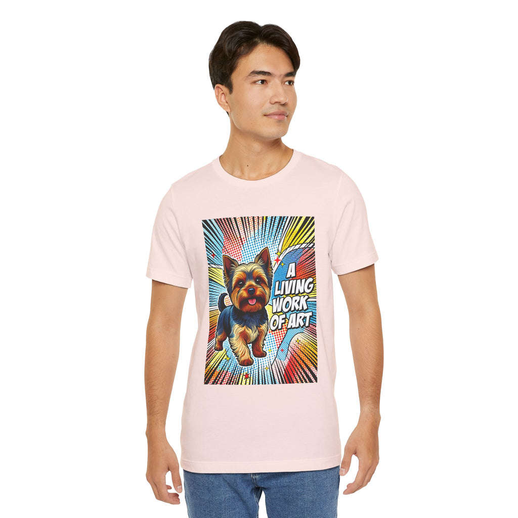 Yorkshire Terrier T Shirt | Living Work of Art Collection | Pop Art