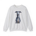 Whippet Sweatshirt | Living Work of Art Collection | Pointillism Style