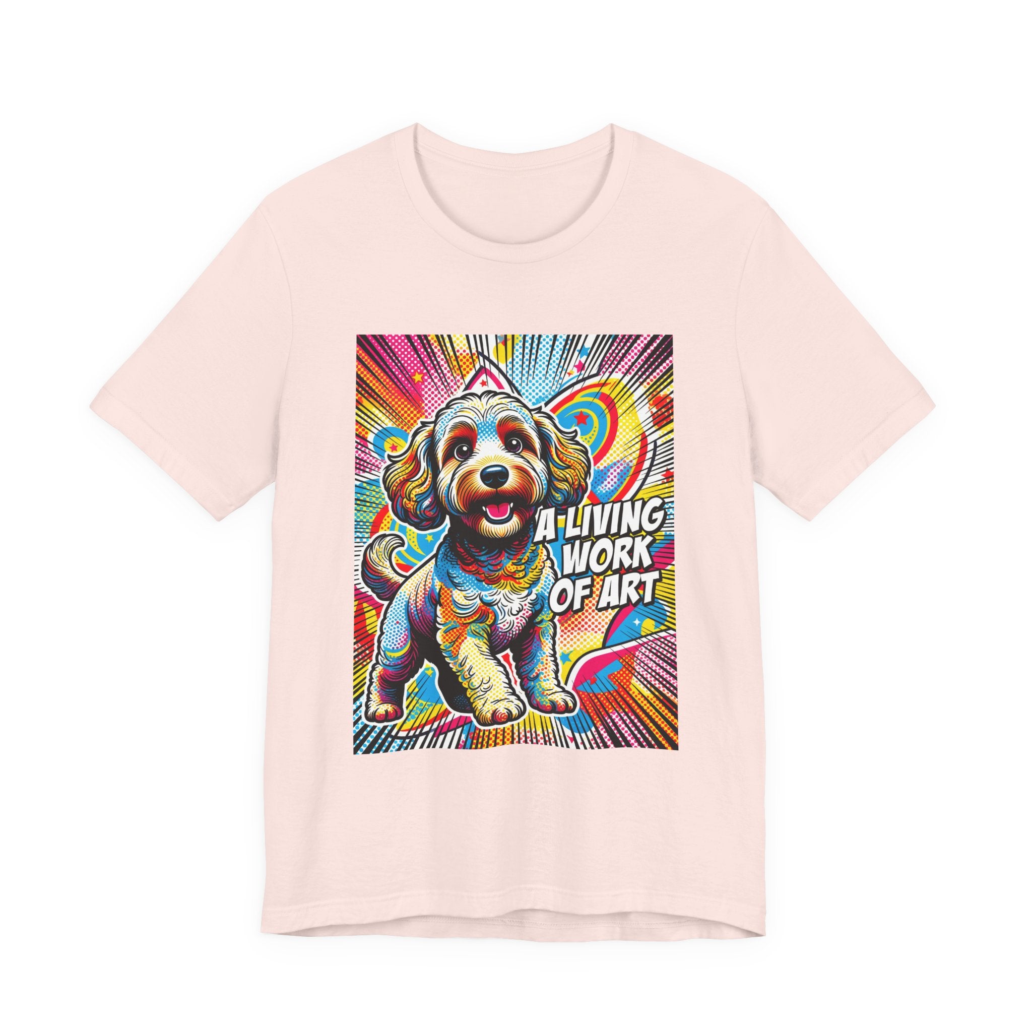 Schnoodle T Shirt | Living Work of Art Collection | Pop Art