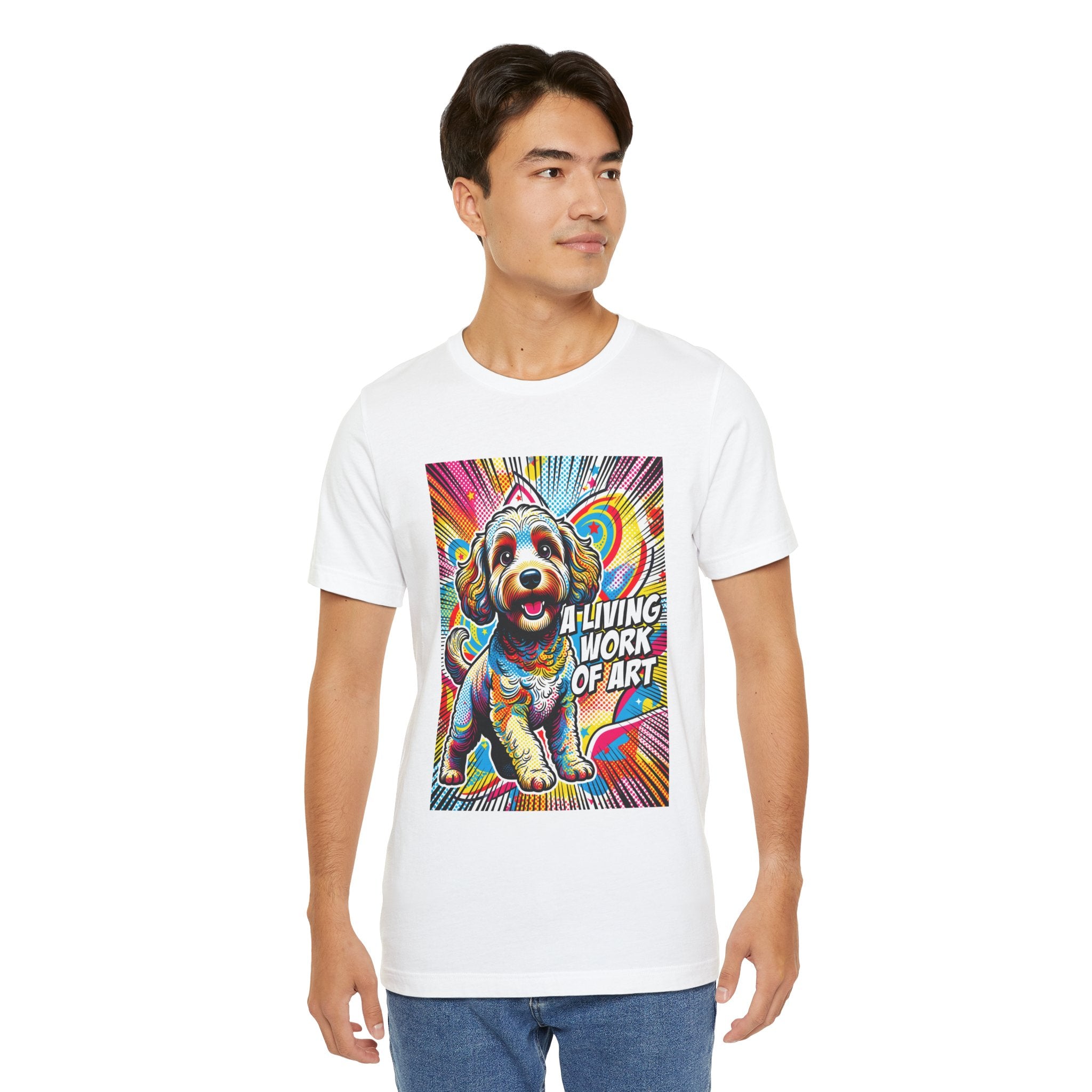 Schnoodle T Shirt | Living Work of Art Collection | Pop Art