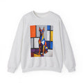 Doberman Pinscher Sweatshirt | Living Work of Art Collection | Cubist Style