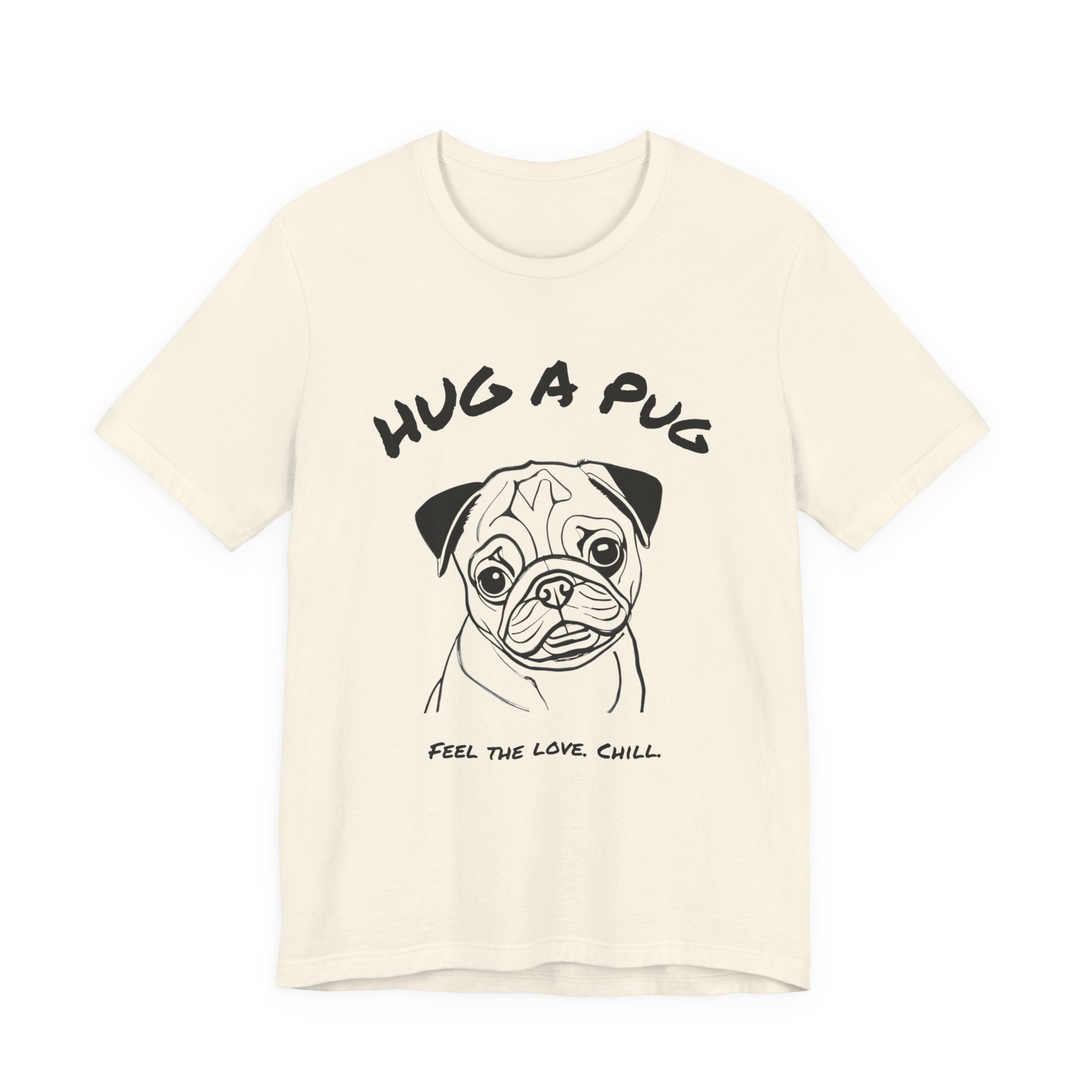 Pug T Shirt | Hug a Pug