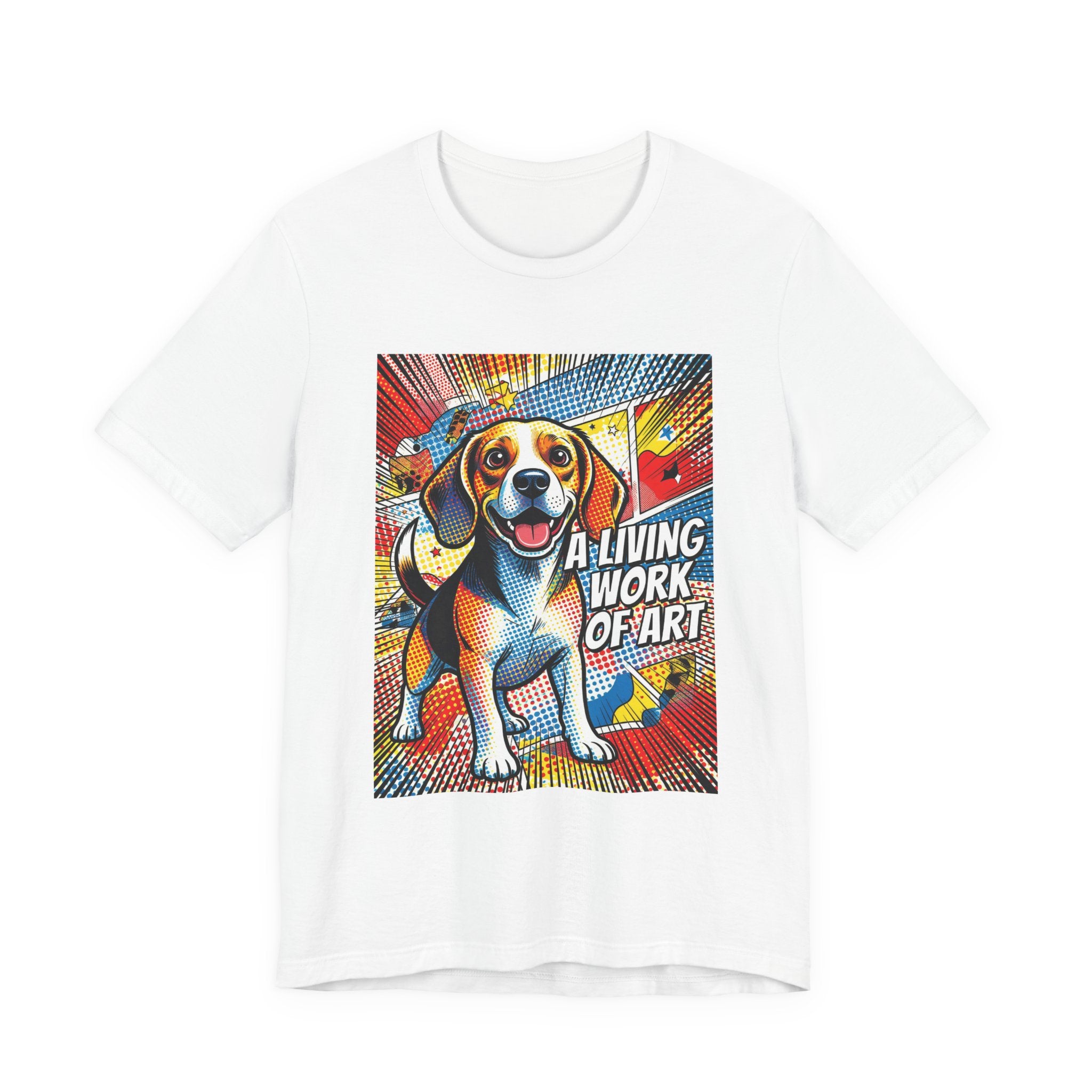 Beagle T Shirt | Living Work of Art Collection | Pop Art
