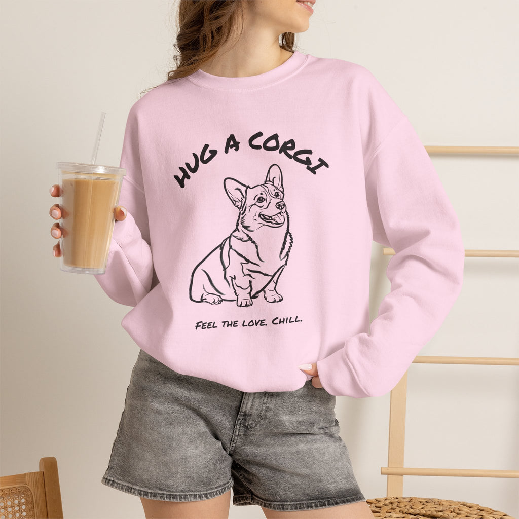 Corgi Sweatshirt | Hug A Corgi