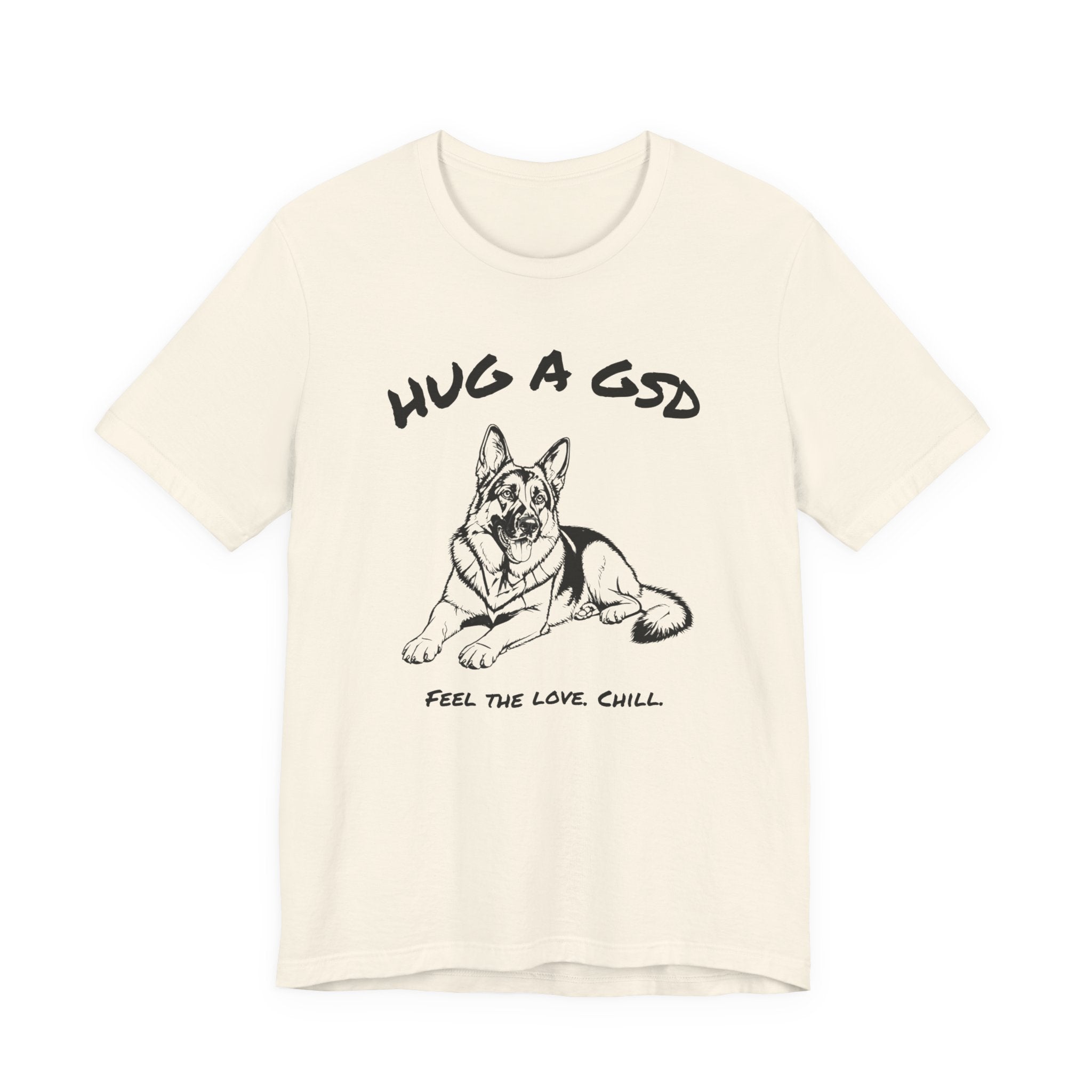 German Shepherd T Shirt | Hug a GSD