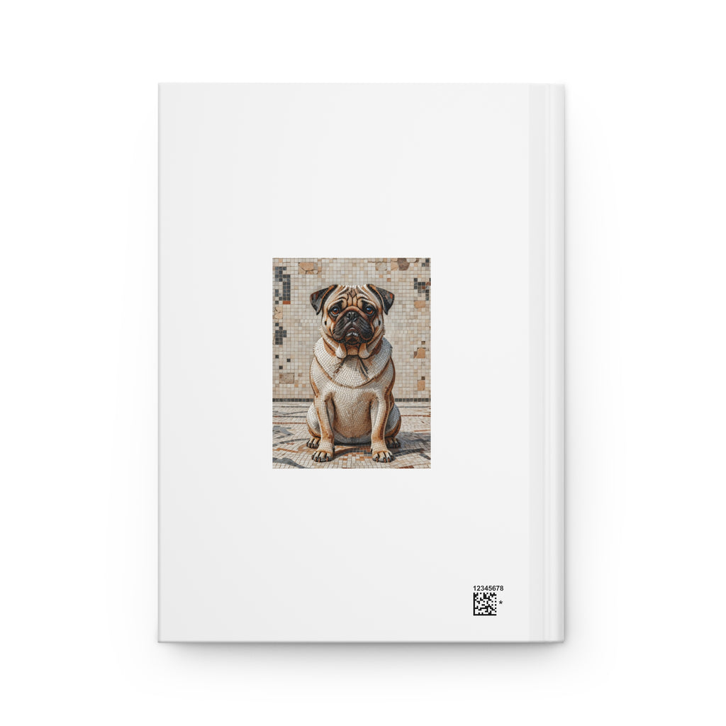 Pug Notebook | Living Work of Art Collection | Mosaic Style