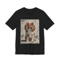 Cavalier King Charles Spaniel T Shirt | Living Work of Art Collection | Mosaic Style