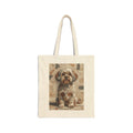 Shih-Poo Tote Bag | Living Work of Art Collection | Mosaic Style