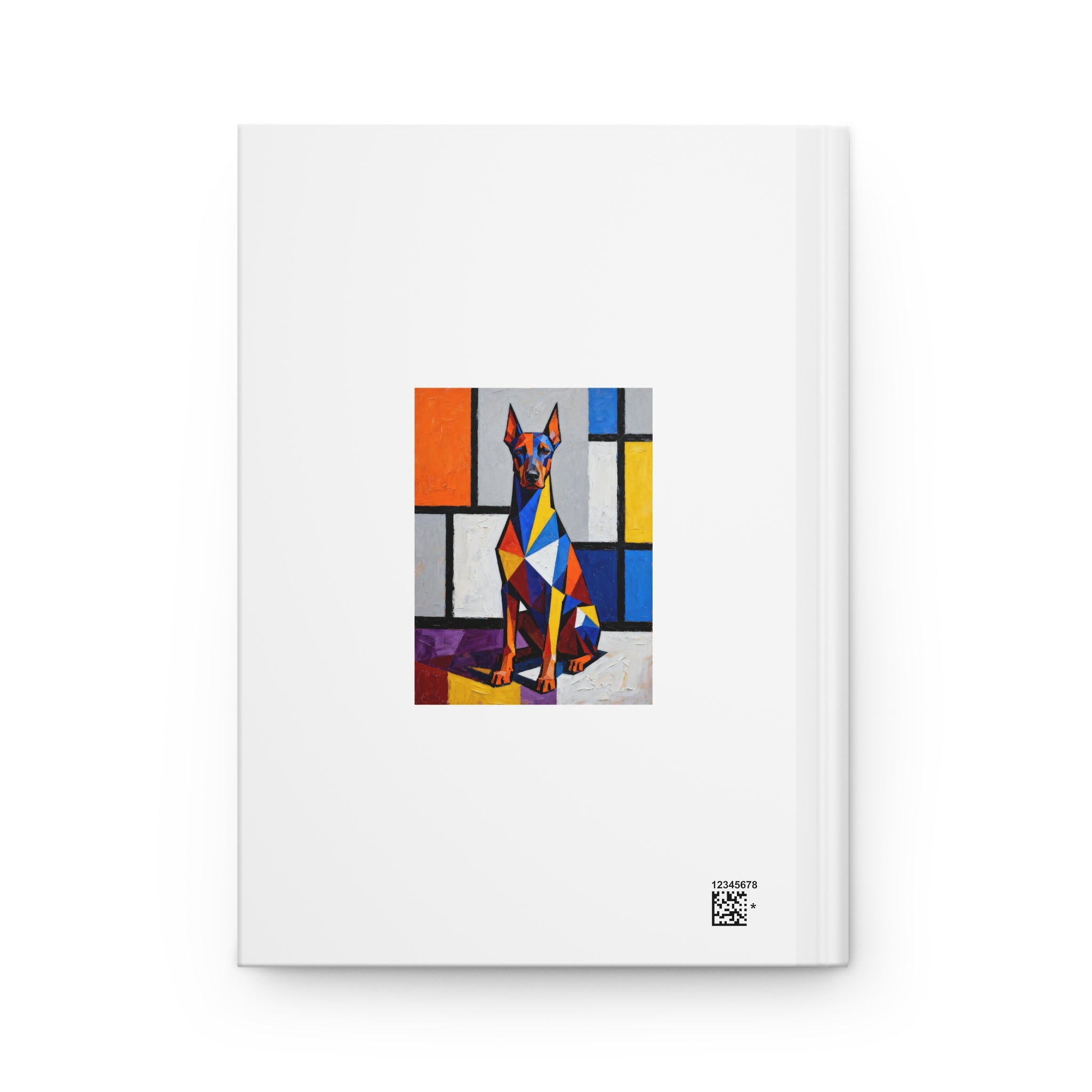 Doberman Pinscher Notebook | Living Work of Art Collection | Cubist Style