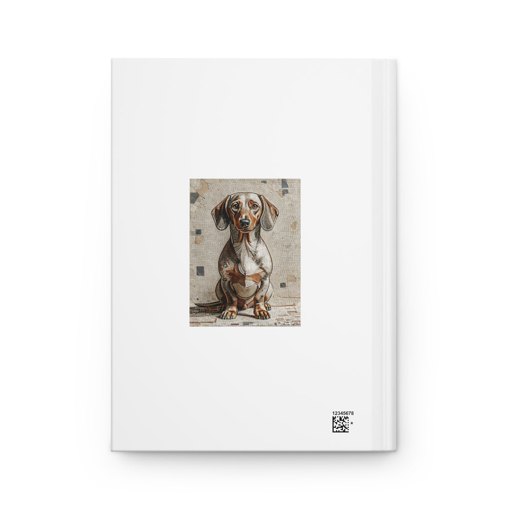 Dachshund Notebook | Living Work of Art Collection | Mosaic Style