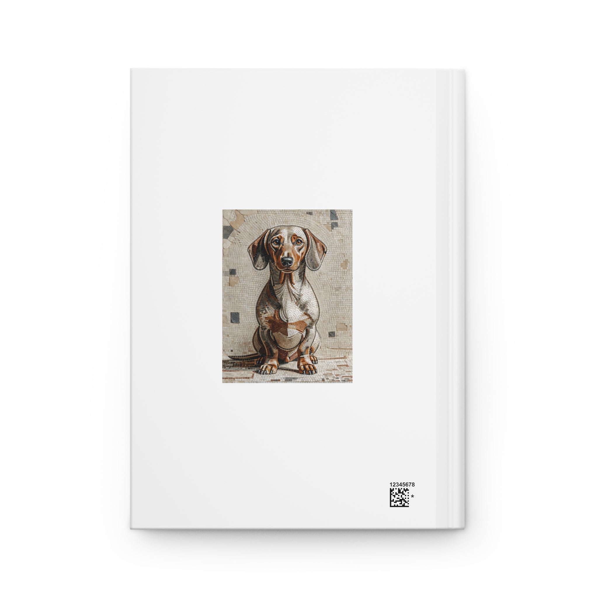 Dachshund Notebook | Living Work of Art Collection | Mosaic Style