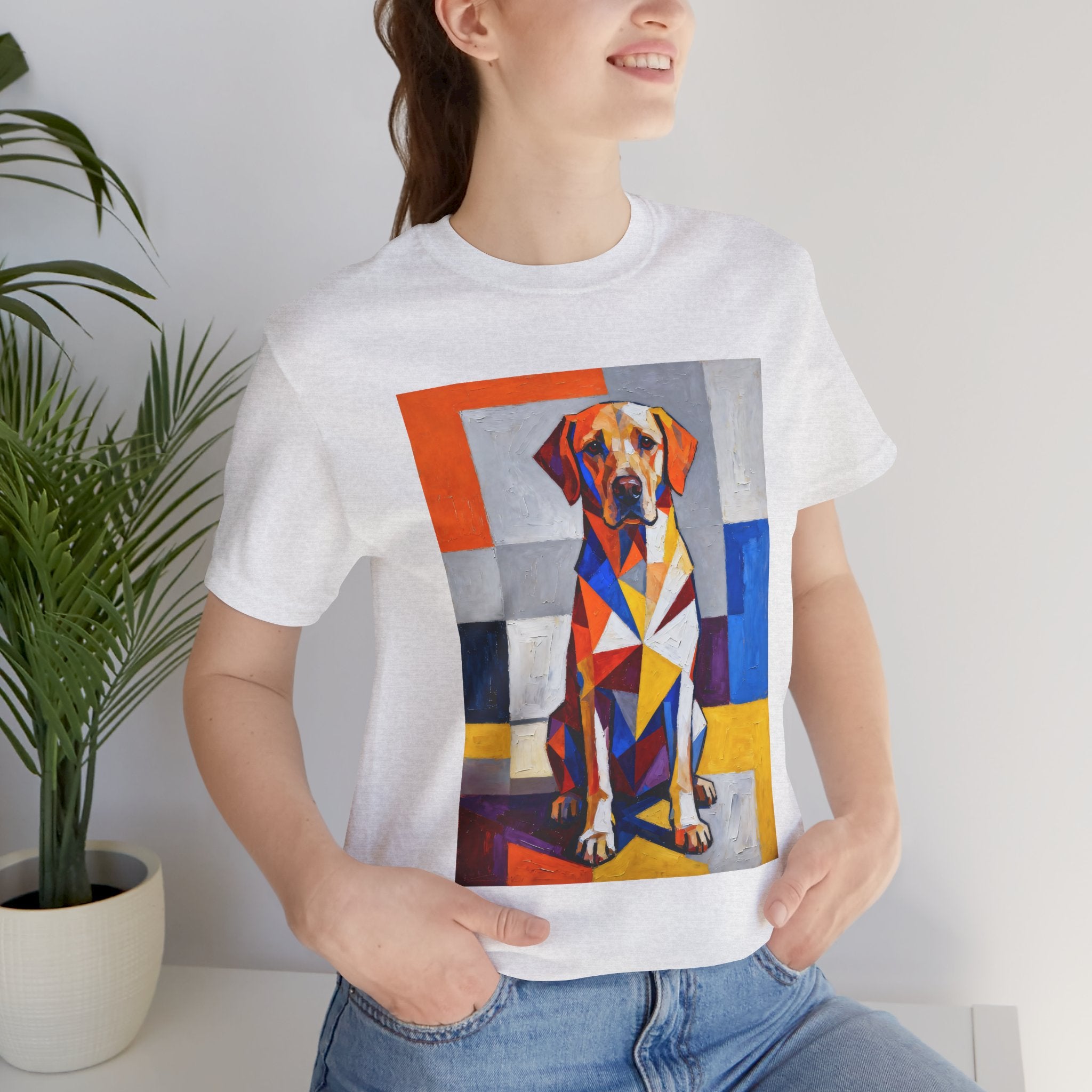 Labrador Retriever T Shirt | Living Work of Art Collection | Cubist Style