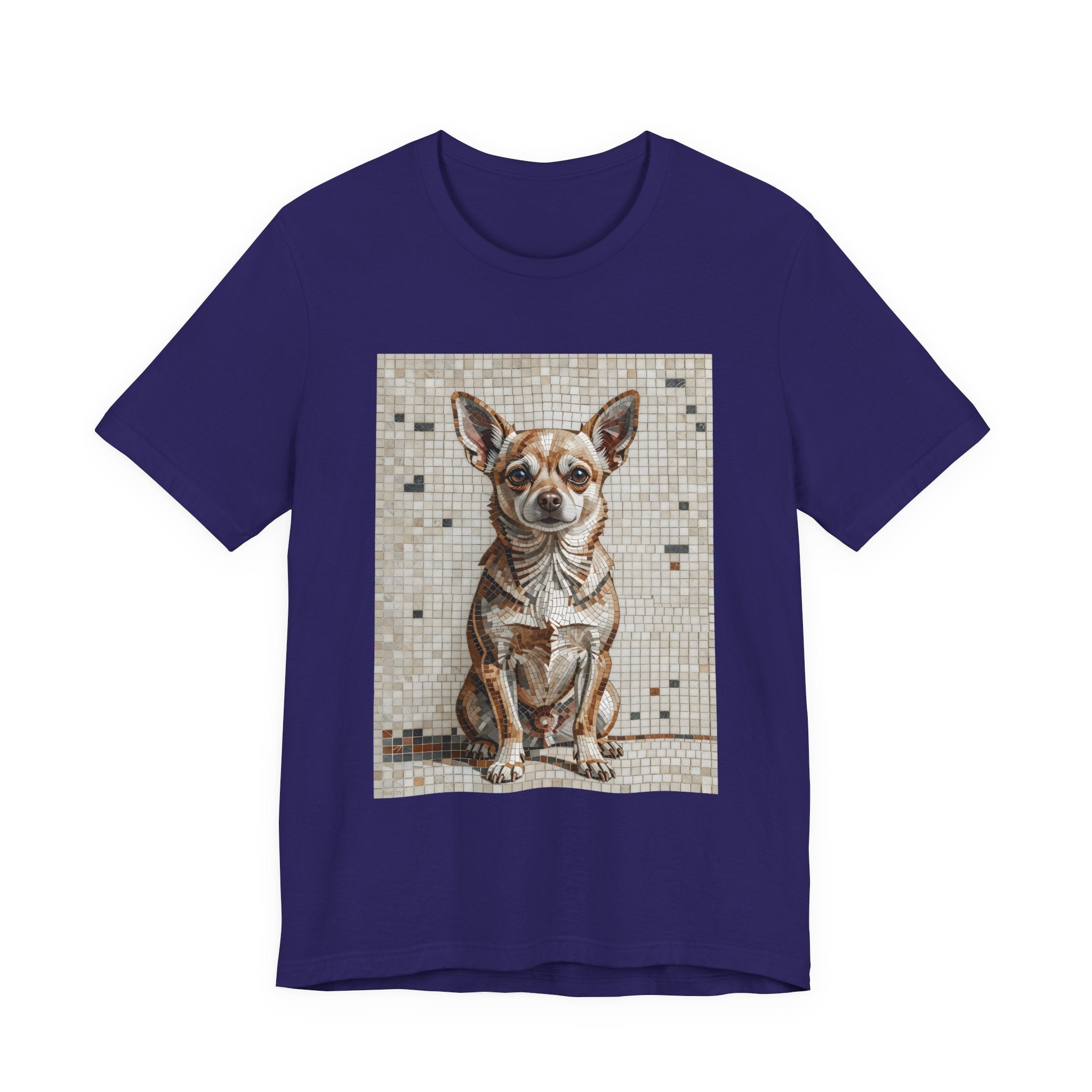 Chihuahua T Shirt | Living Work of Art Collection | Mosaic Style