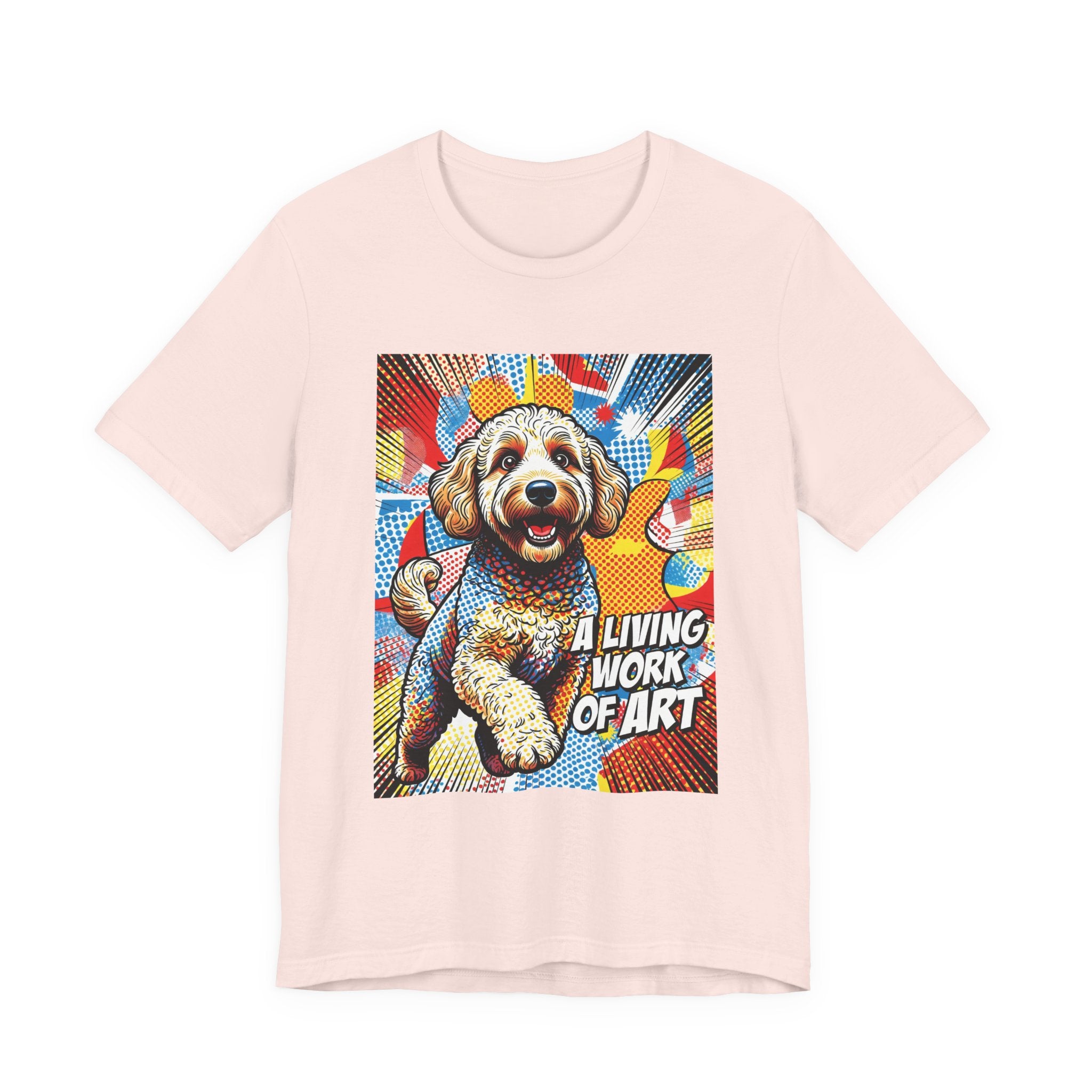 Goldendoodle T Shirt | Living Work of Art Collection | Pop Art