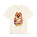 Pomeranian T Shirt | Living Work of Art Collection | Pointillism Style