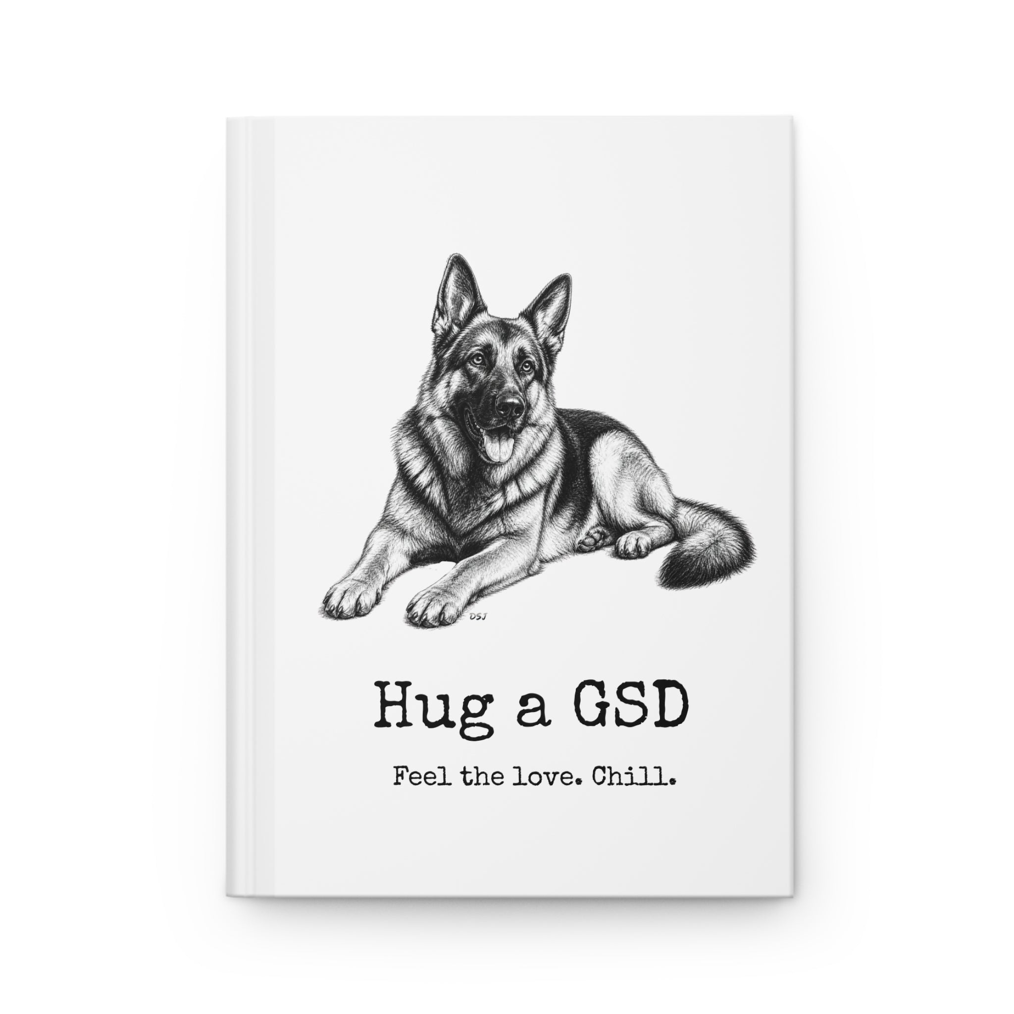 German Shepherd Notebook | Hug a GSD
