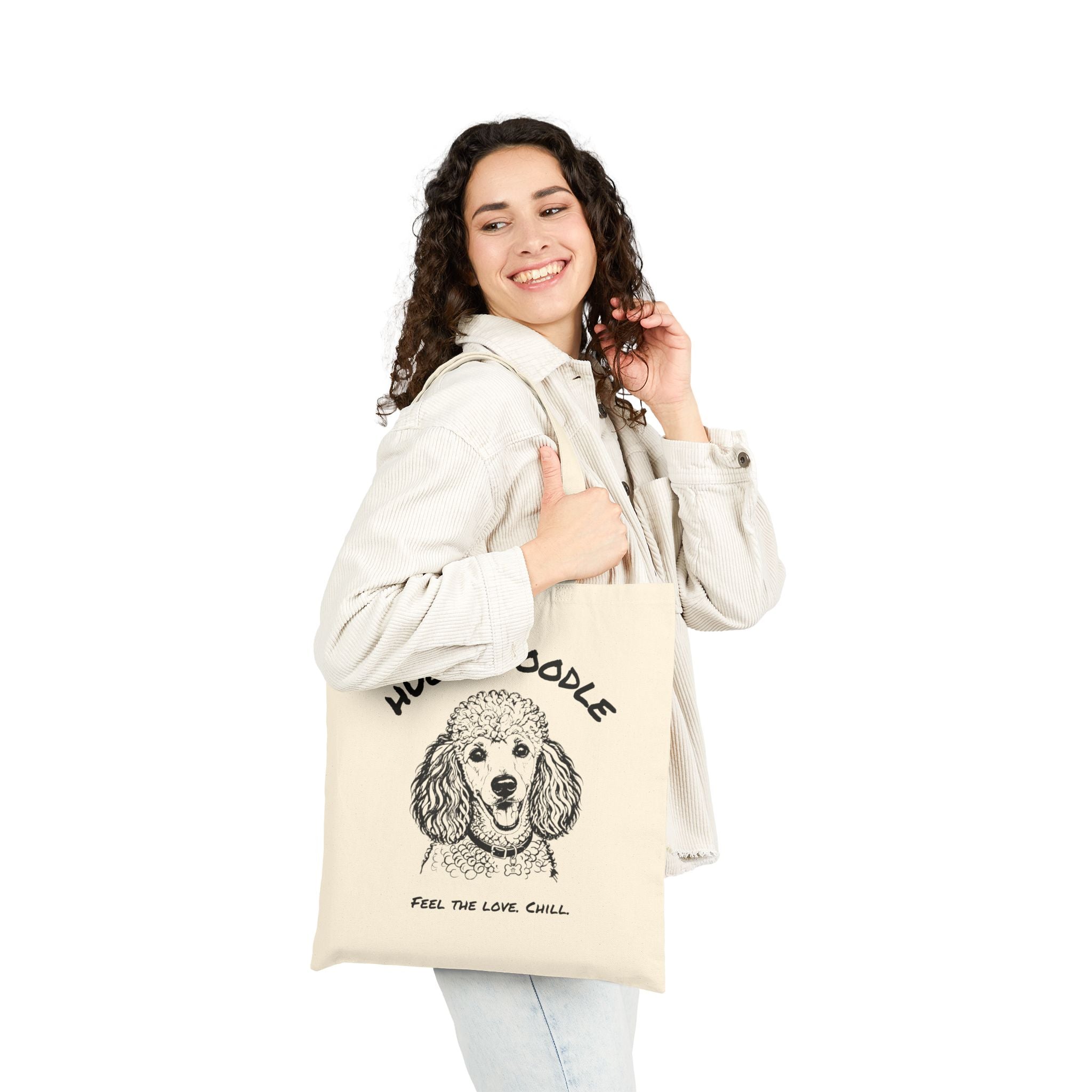 Poodle Tote Bag | Hug a Poodle