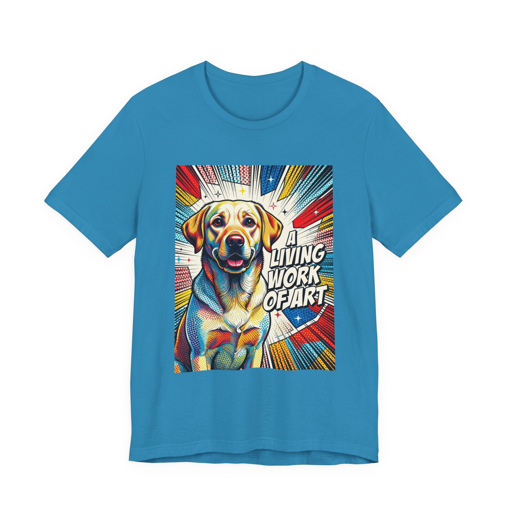 Labrador Retriever T Shirt | A Living Work of Art Collection | Pop Art